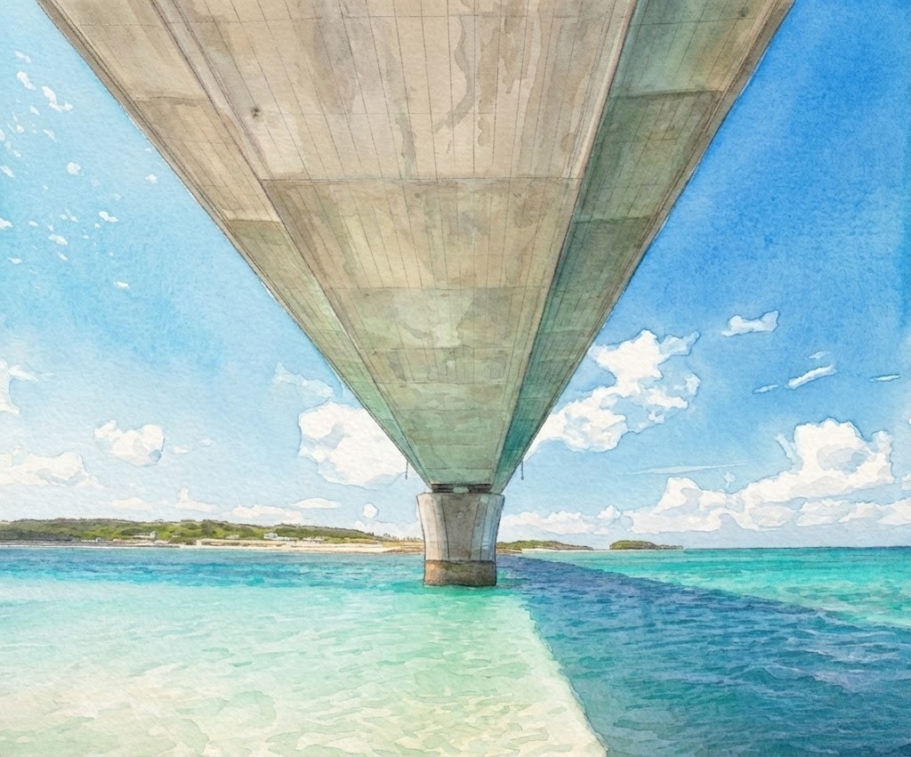 Beautiful bridge scenery